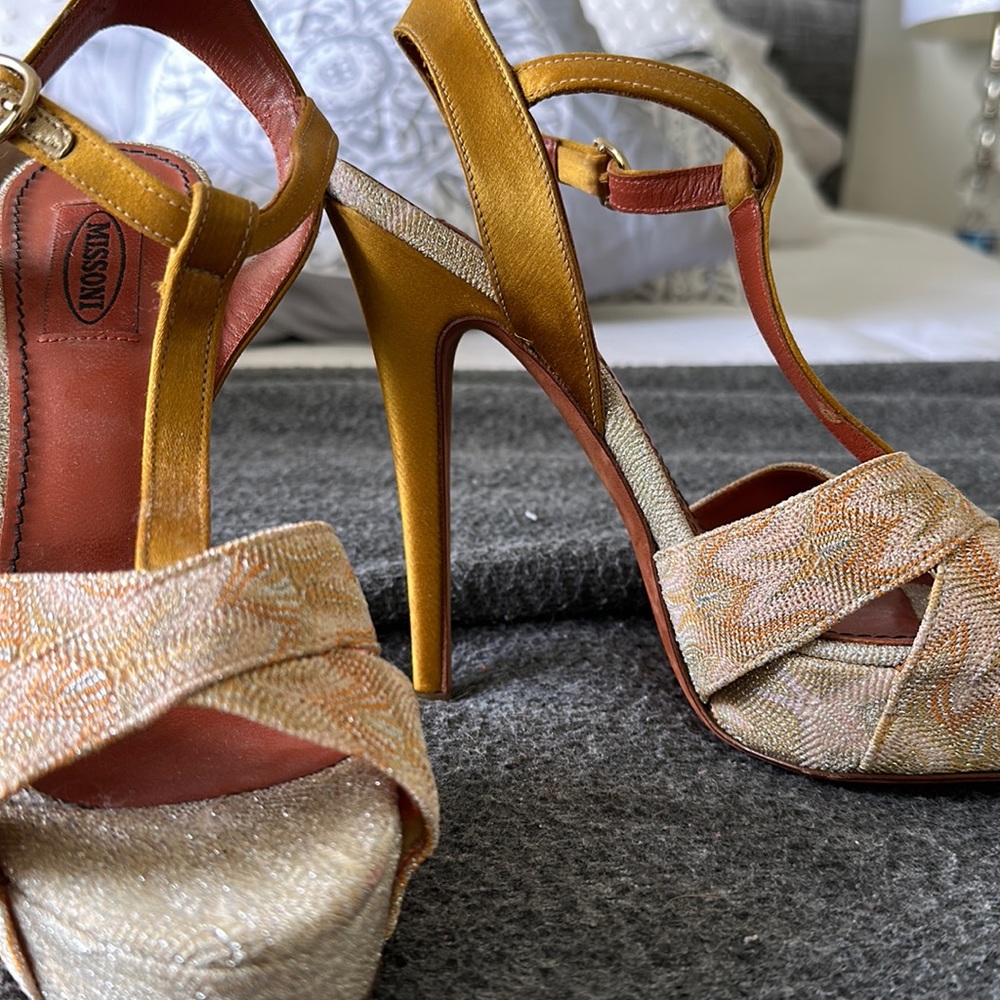 Heels Missoni made in italy size 38
